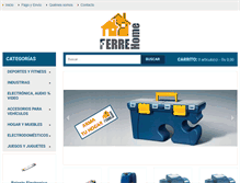 Tablet Screenshot of ferrehome.com